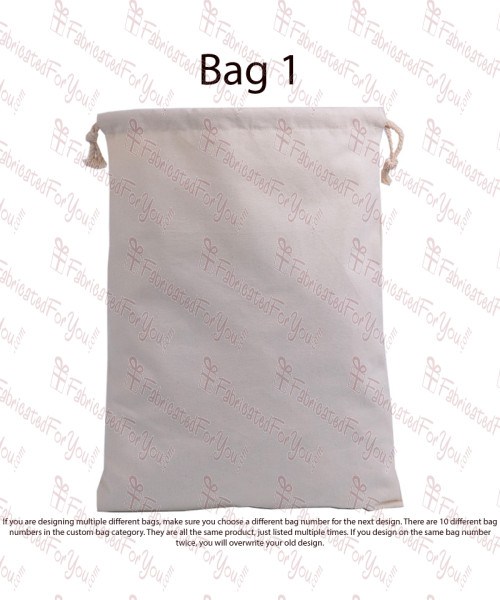 Self Design Fully Custom Trick Or Treat Bag