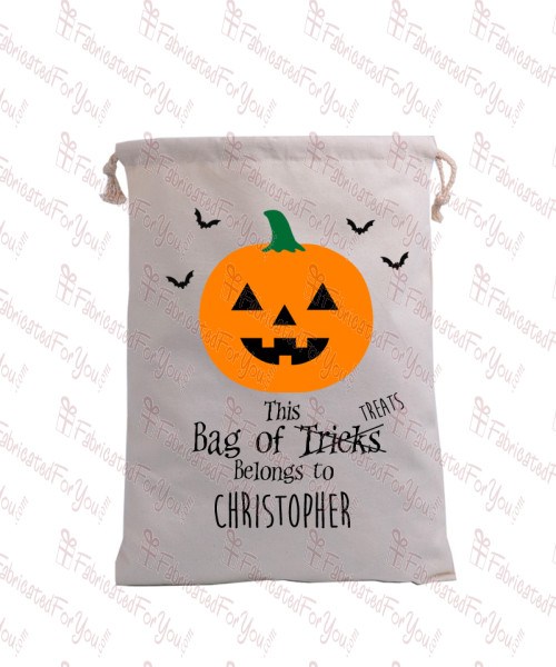 Pumpkin and Bat Bag Of Tricks