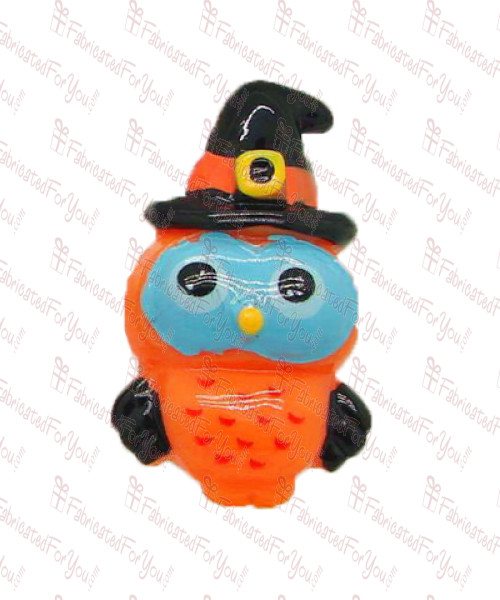 3D Owl Witch Charm