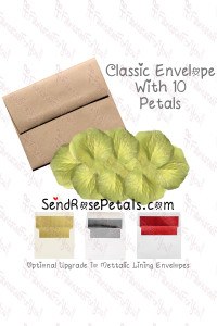 10 Silk Yellow Rose Petals