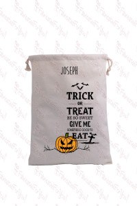 Trick or Treat Saying With Pumpkin
