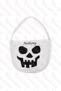 Skeleton Felt Bucket