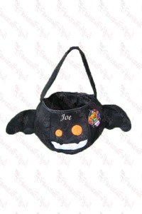 Bat with Wings Felt Bucket